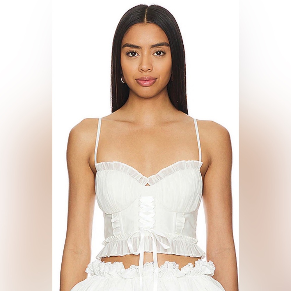 NWT Selkie The Shakespeare Romantic Top in Ivory - Size S